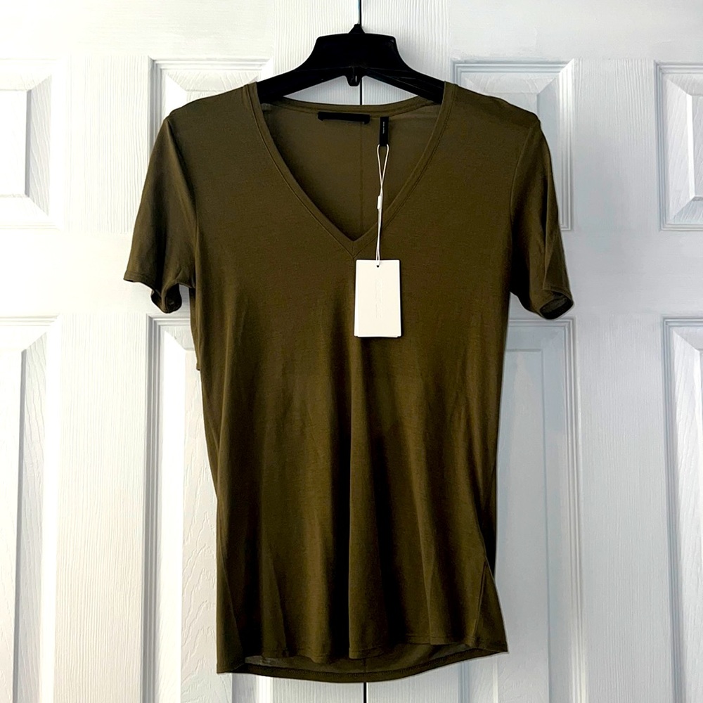 Helmut Lang Slashed Back Tee